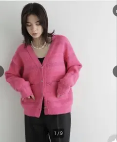 【美品】JILLSUTUART ジルスチュアート　ピンク ニット　カーディガン