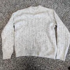 OPAQUE.CLIP ケーブル編みニットセーター 38/M