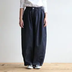 HARVESTY 10ozデニムサーカスパンツ バルーン インディゴ 1のサムネイル