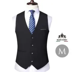 スーツ ベスト 礼服 メンズ メンズベスト インナーベスト 結婚式 人気 M