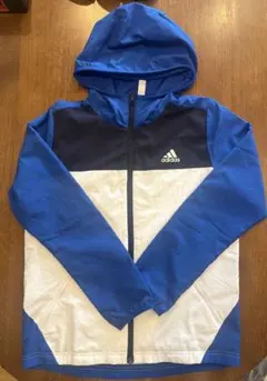 adidas フード付きウインドブレーカー　キッズ150