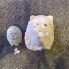 すみっコぐらし ネコ&とかげぬいぐるみセット