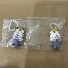 BTS BT21 ガチャ めじるしアクセサリー MANG マン ホソク ホビ