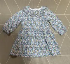 プチバトー　花柄ワンピース　サイズ81