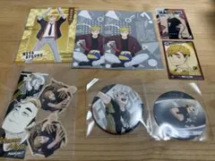 ハイキュー　宮侑　缶バッジ　ステッカー　ポストカード　コースター　カード　セット