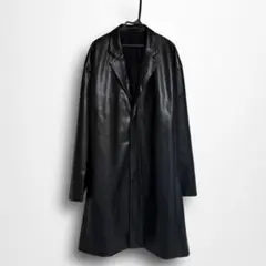 【新品】ladmusician 美品✨25ss フェイクレザー　ロングジャケット