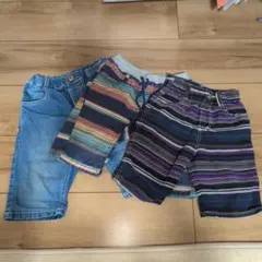 ハーフパンツ 110cm 3点セット