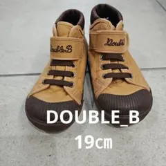 Double_B ハイカットスニーカー 19㎝のサムネイル