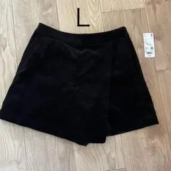 uniqlo コーデュロイスコート　L ブラック【送料込】