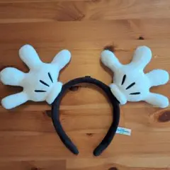 ミッキーマウス手型カチューシャ