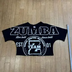 ZUMBA オーバーサイズTシャツ ブラック