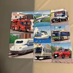 くもんのジグソーパズル　ステップ1 のりものいっぱい