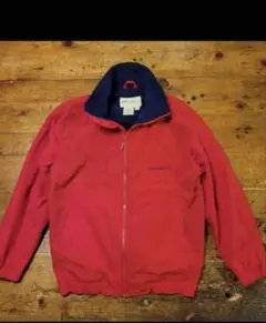 90s Eddie Bauer エディーバウアー ナイロン フリース ジャケット