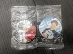 ハイキュー缶バッジくら寿司 黒尾鉄朗 赤葦京治 2個セット