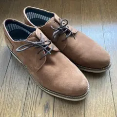 Hawkins スエード調　茶色靴　26.5〜27cm