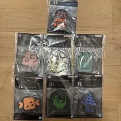 一番くじ モンスターハンターワイルズ　H賞 ラバーアソート　7種