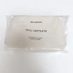shu uemura ノベルティポーチ　オフホワイトのサムネイル
