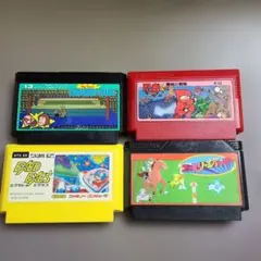 FC　ファミコンソフト4本セット　K