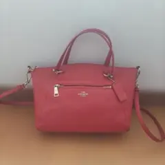 COACH❁クロスボディ 2way レザーショルダーバッグ ❁トートバッグ