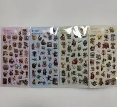 【5枚セット】イタリアンブレインロット　ぷくぷく　シール　立体シール　おまけつき