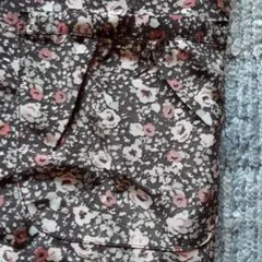 花柄エプロン M-Lサイズ