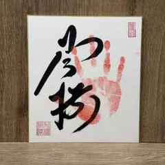 再値下】◇◇横綱 隆の里 サイン手形色紙 力士◇◇ - メルカリ