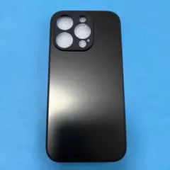 【 メタリックiPhone15proケース 】漆黒