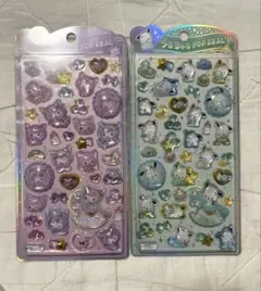 正規品　うるちゅる　POP シール　サンリオ　クロミ　ポチャッコ