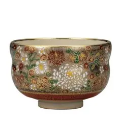 薩摩焼 錦江窯 野崎錦正 抹茶碗 - メルカリ