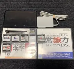 【ニンテンドー3DS 本体・充電器・ソフト 5本・ソフトケース セット】
