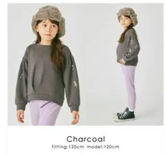 ever closet 刺繍トレーナー