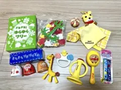 ベビー おもちゃ 歯固め ホルダー付き9点セット ミキハウス アンパンマン 他のサムネイル
