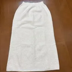 UNIQLO ホワイト スリットタイトスカート