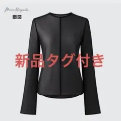 UNIQLO マメクロゴウチ シアークルーネックTシャツ XXL BLACK