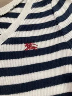 BURBERRY BLUE LABEL ボーダー リブカットソーのサムネイル