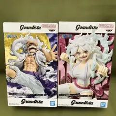 未開封品　ワンピース Grandista フィギュア 2点セット ルフィ ボニー