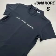 【美品】JUN&ROPÉ レディース ゴルフ 半袖シャツ S