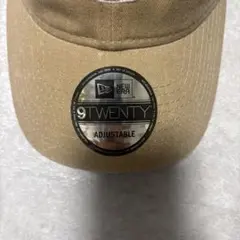 NEW ERA 9TWENTY キャップ ベージュ ハート刺繍