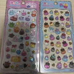 正規品 ほっぺちゃん プチドロップステッカー 2点セット