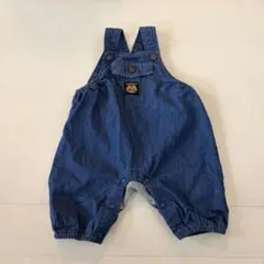 デニム　オーバーオール　サロペット　70〜80