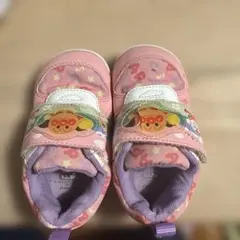 ピンク アンパンマン ベビーシューズ