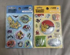 韓国ダイソー ポケモン ウォーターステッカー シャカシャカシール シール