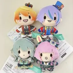 プロセカ　ふわぷちマスコット　ワンダーマジカルショウタイム　4体セット