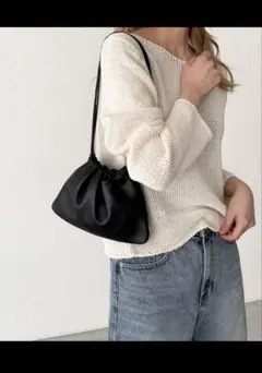 CANAL JEAN El marレザーミニショルダーバッグ