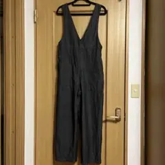 黒オールインワン　サロペット