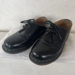 ⭐️Dr.martens⭐24センチ⭐️UK5⭐️黒レザー厚底シューズ⭐️