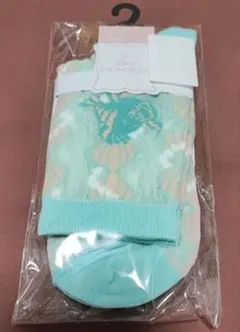 Disney 海の生物柄 シアーソックス