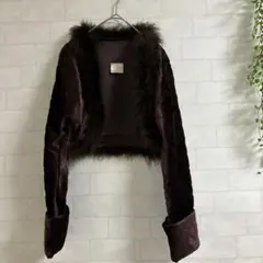 ★希少★【sutseso】スチェッソ マラボーファー ボレロ ワールド