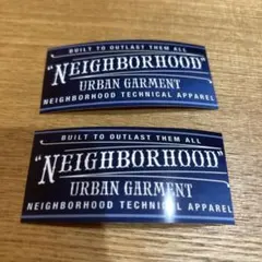 ☘️美品☘️NEIGHBORHOOD ドッグタグ ネイバーフッド 2枚セット