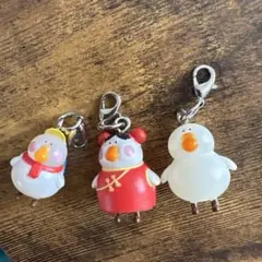 ぽちゃガチョ！　めじるしアクセサリー　　3個セット